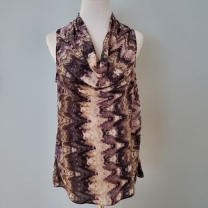 Ann Taylor Cowl neck Sleeveless